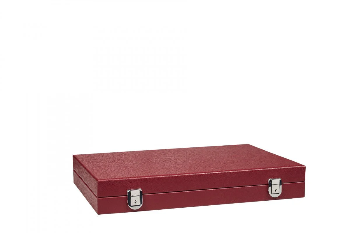 Backgammon Hector Saxe - Buffle Bordeaux - Grand - Image 3