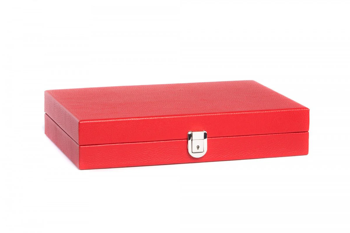 Backgammon Hector Saxe - Buffle rouge - Moyen - Image 4