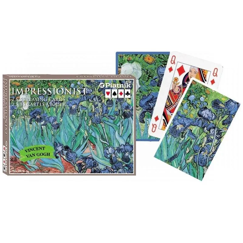 Coffret double Piatnik - Impressionist - Van Gogh