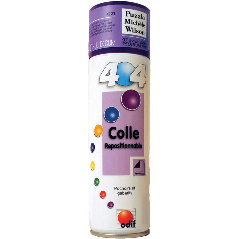 Colle puzzle - Repositionnable