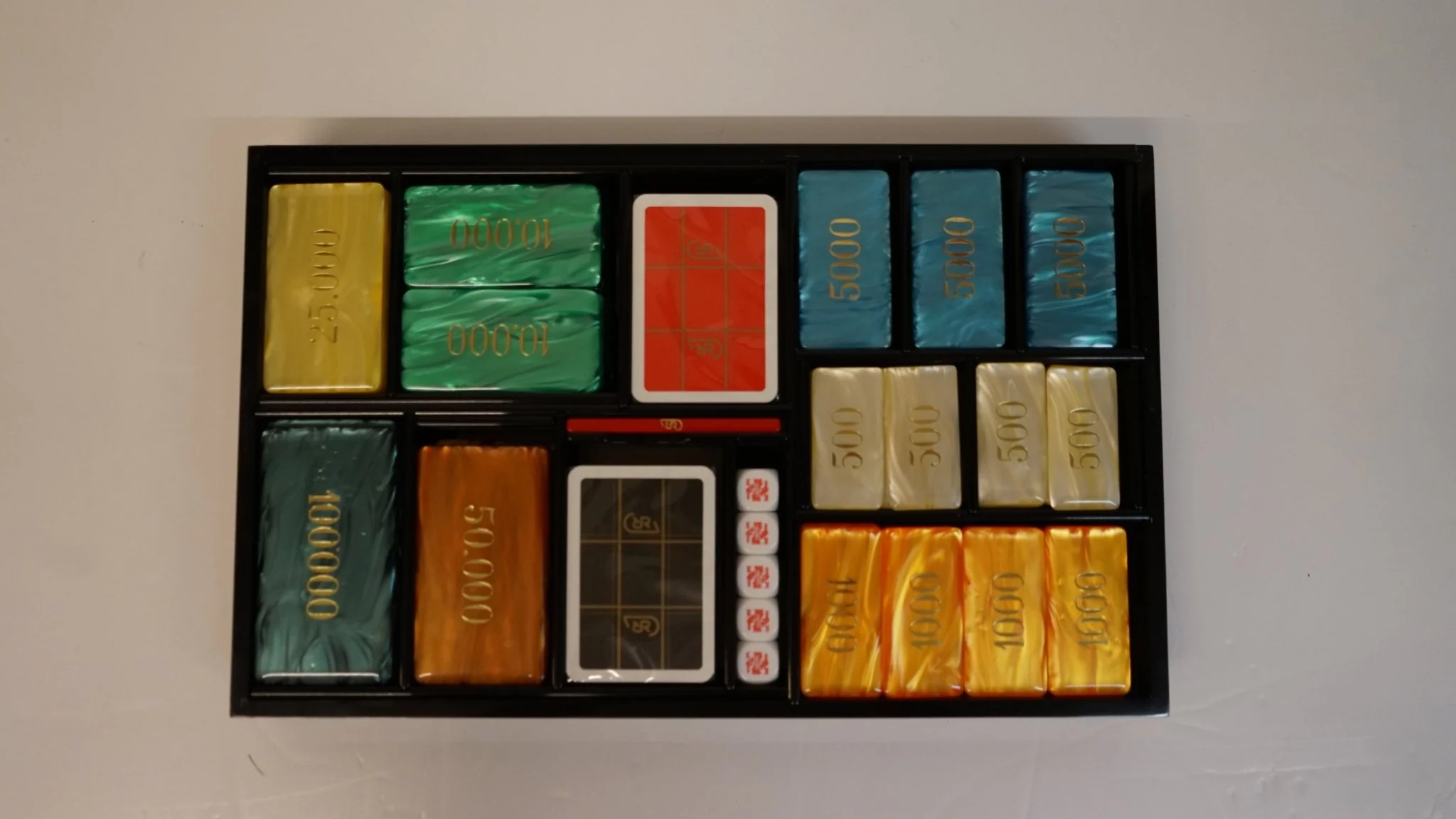 Collection - Coffret Romagnoli - Jetons ancien Bakélite biseauté - Image 2