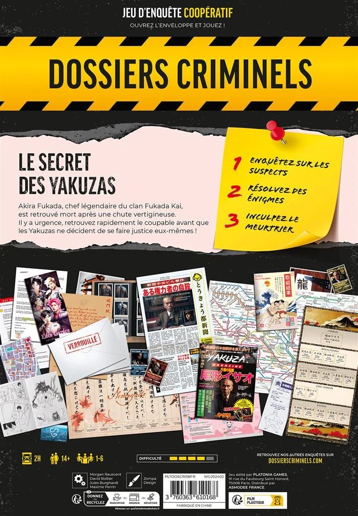 DOSSIERS CRIMINELS : LE SECRET DES YAKUZAS - Image 3