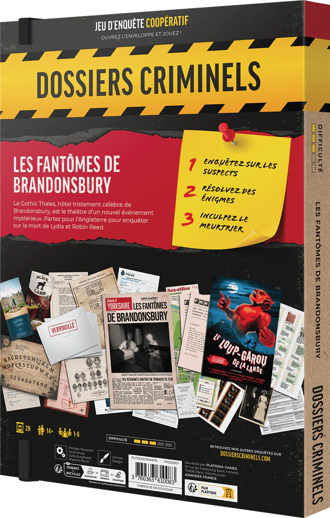 DOSSIERS CRIMINELS : LES FANTÔMES DE BRANDONSBURY - Image 2