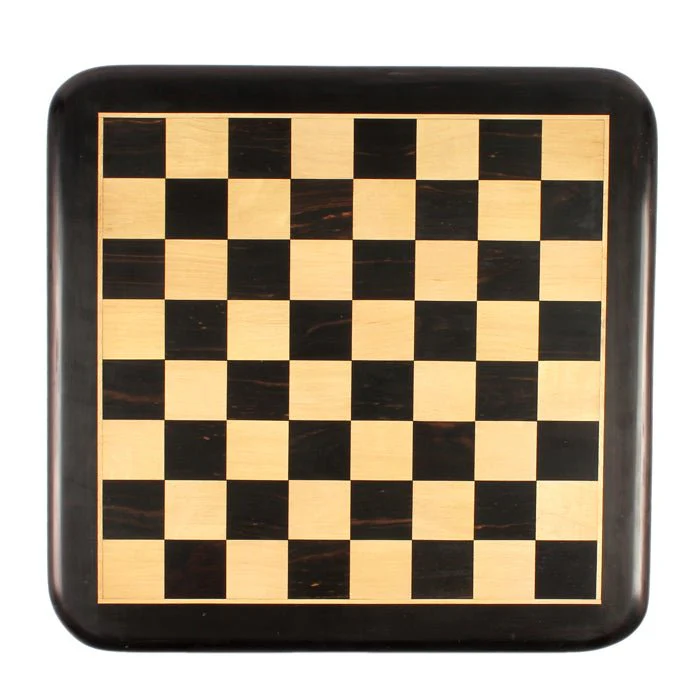 Plateau d'échecs / échiquier en ébène - Laqué - Chopra - Image 2