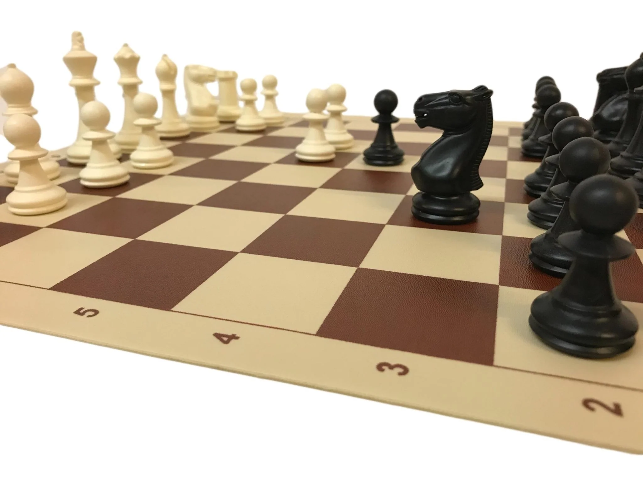 Ensemble jeu d'échecs en vinyle - lettré - Image 4