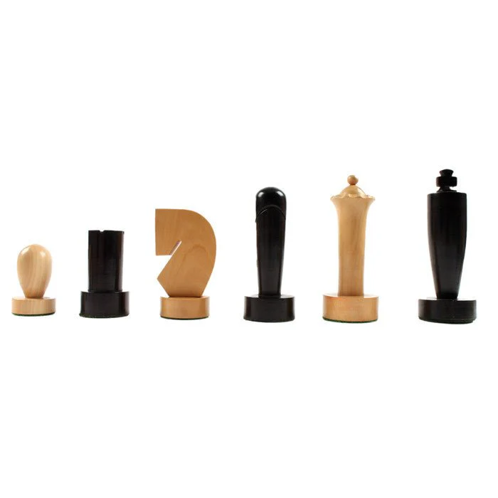 Ensemble d'échecs Berliner en sycomore et poirier teinté bois - Ulbrich - Image 5