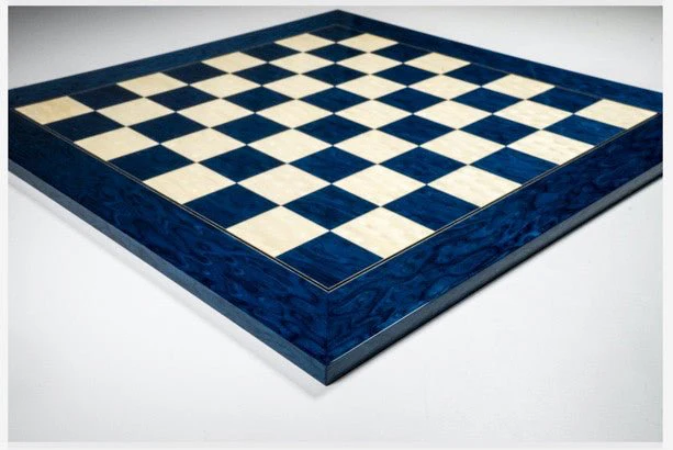 Ensemble jeu d'échecs japonnais - laqué bleu - Image 4