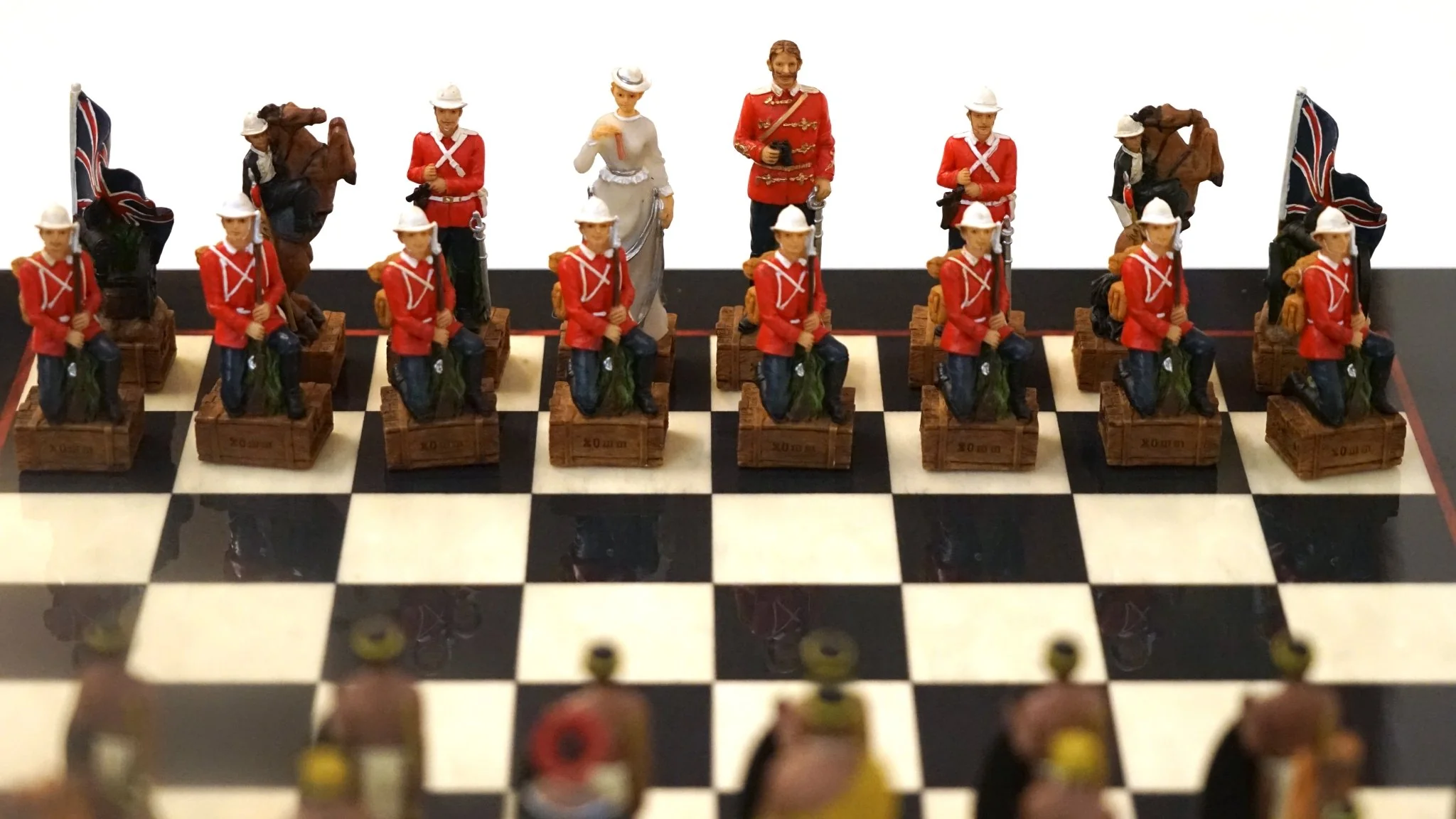 Ensemble les anglais contre les zoulous  - Laqué noir - Image 6