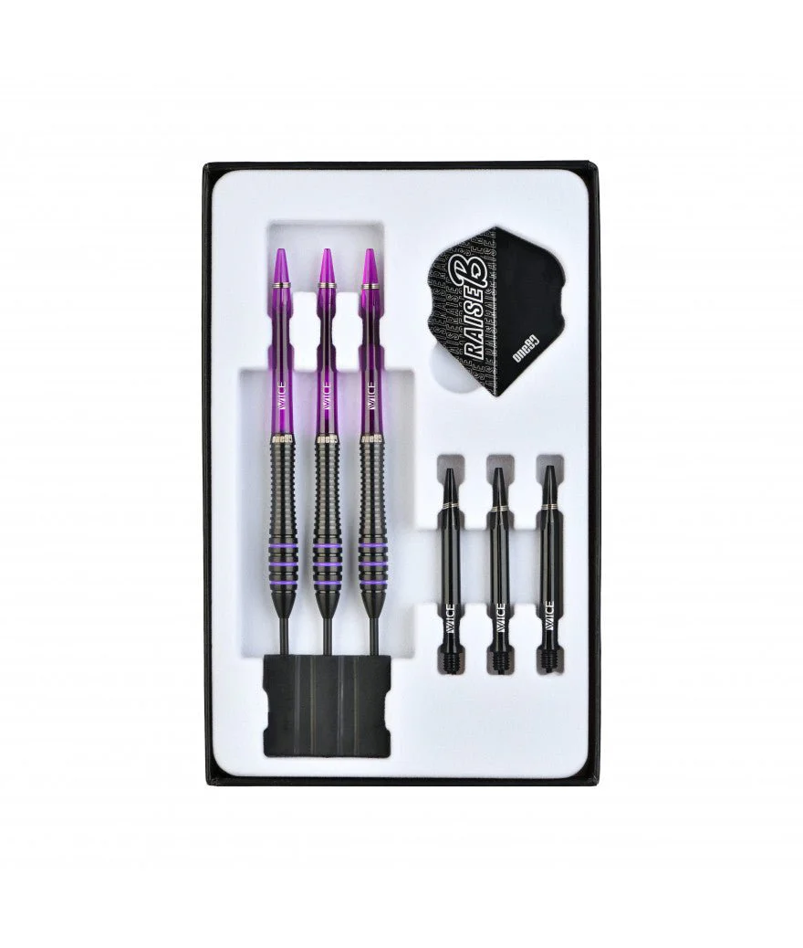 Fléchettes 80% Nickel Tungstène - Raise B - Violet - Image 2