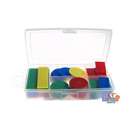 Jetons de nain jaune plastique boite plastique - Image 2