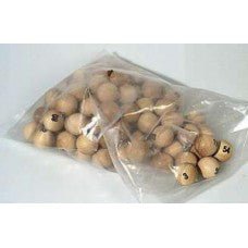 Jeu de boules de loto en bois numérotées de 1 à 90