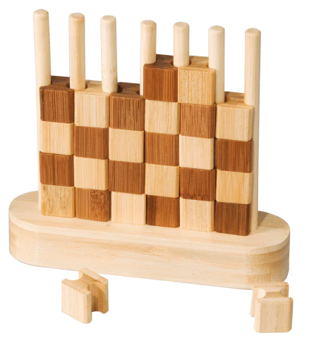 Puissance 4 - Petit modèle en bois