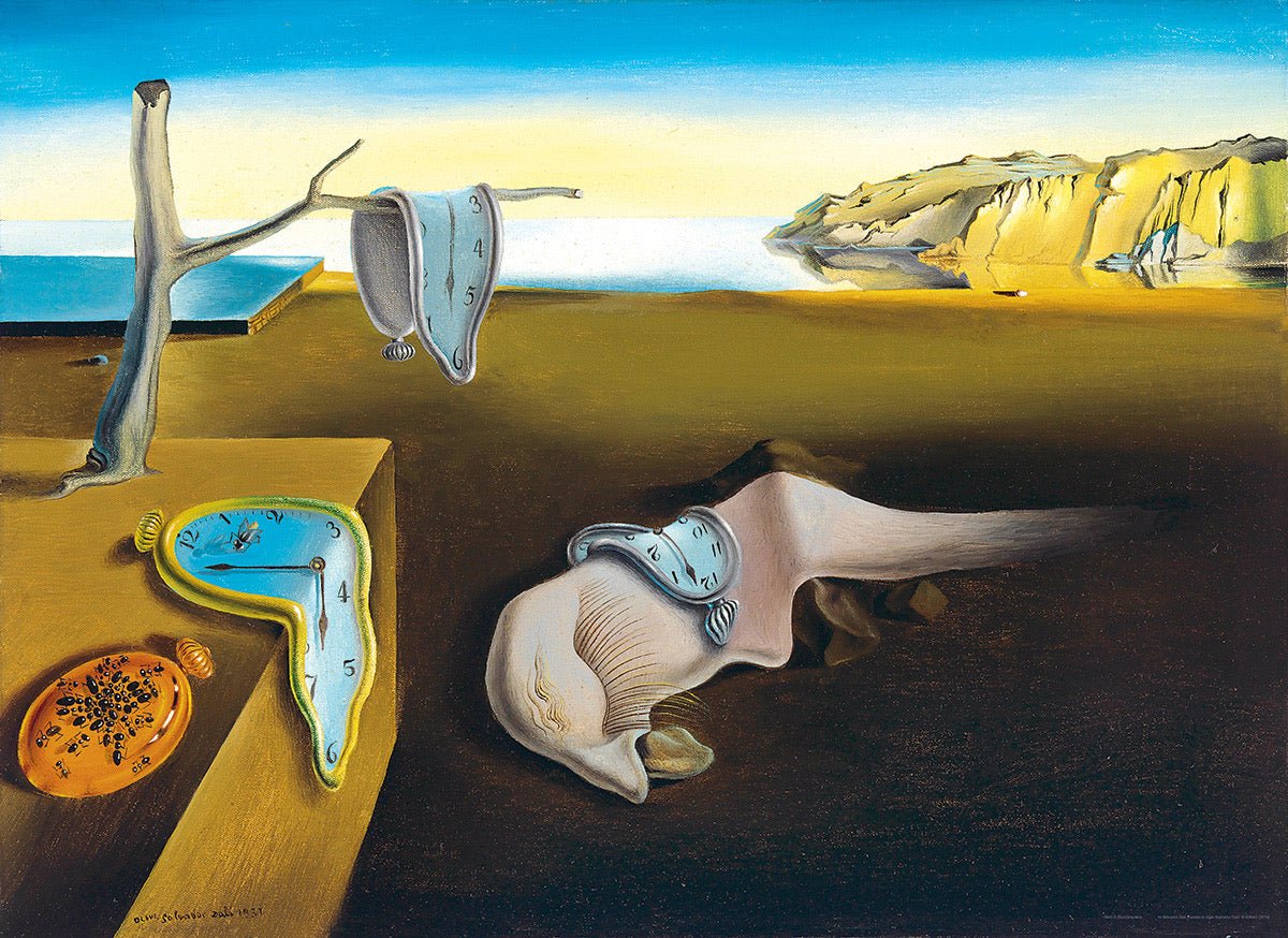 Puzzle Eurographics - 1000 p - La persistance du temps - Dali