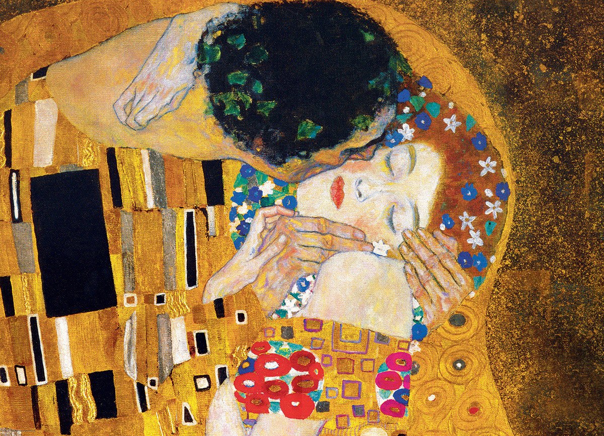 Puzzle Eurographics - 1000 p - Le Baiser (Détail) - Klimt - Image 3