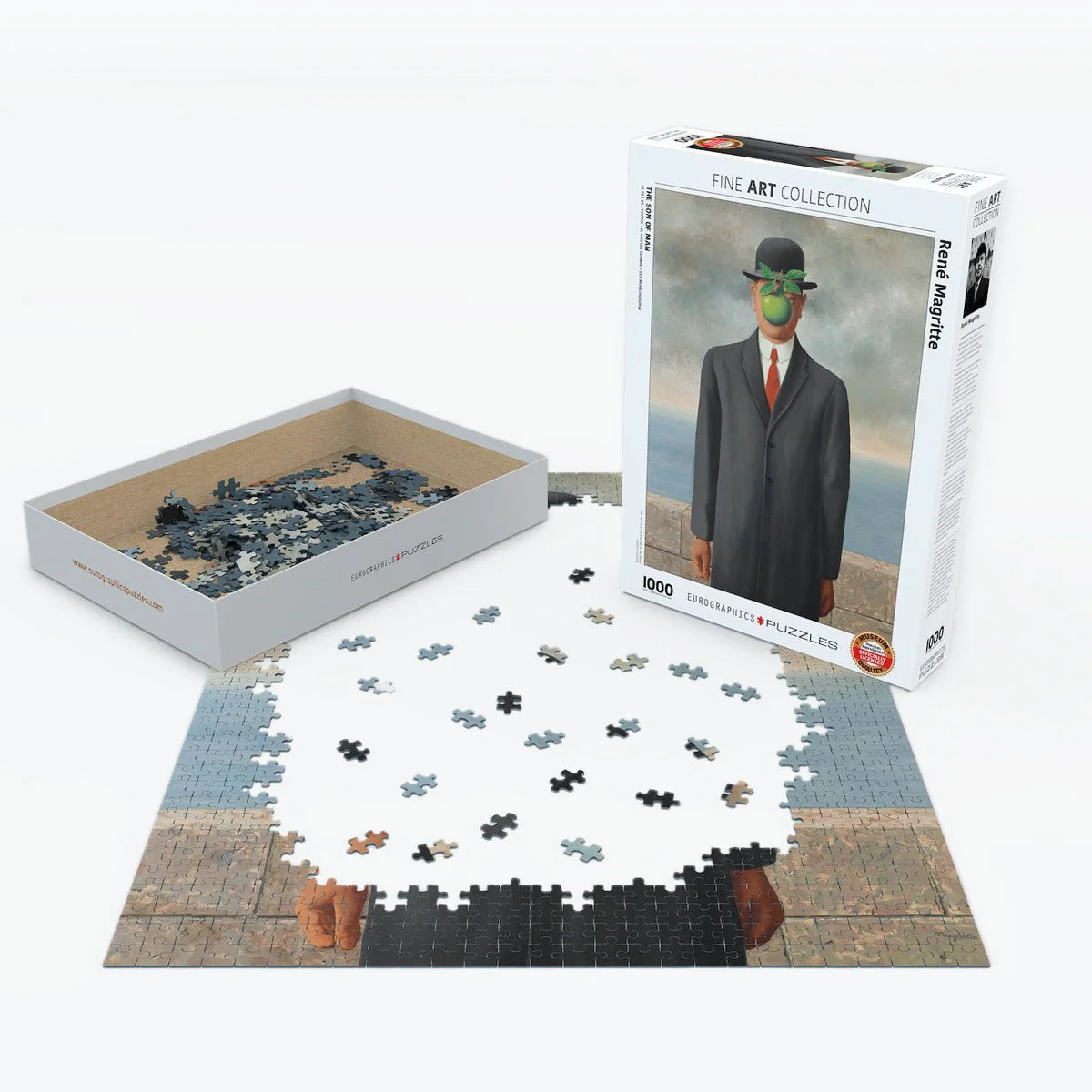 Puzzle Eurographics - 1000 p - Le fils de l’homme - Magritte - Image 3