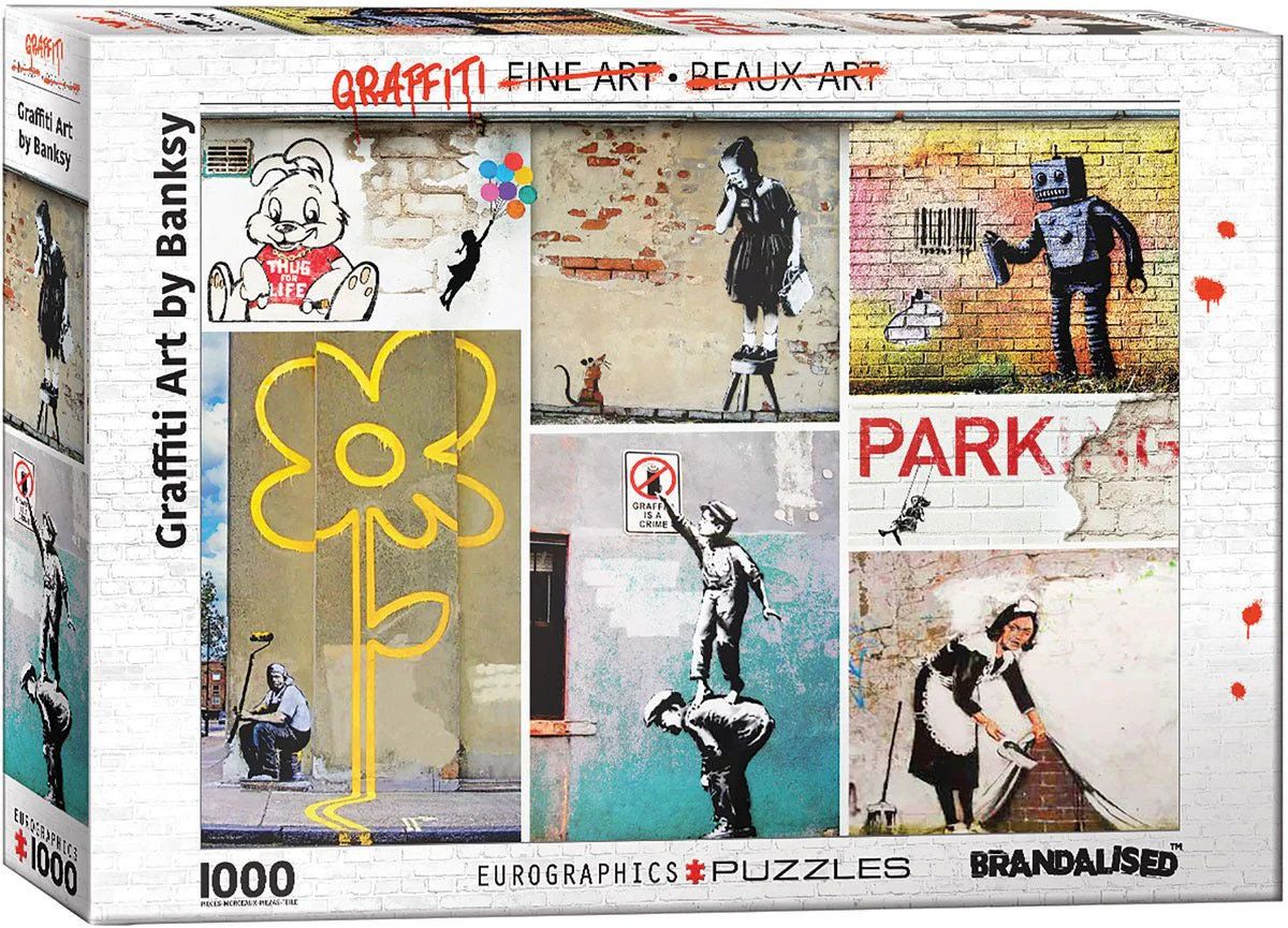 Puzzle Eurographics - 1000 p -Street Art - Banksy