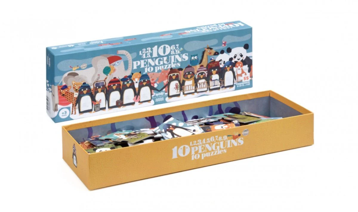 Puzzle Londji - 55 p - Pingouins - Image 2