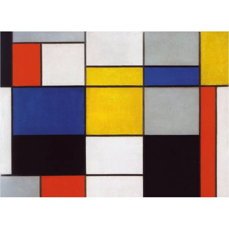 Puzzle Michèle Wilson - 24 pièces - Composition 123 - MONDRIAN - Image 2