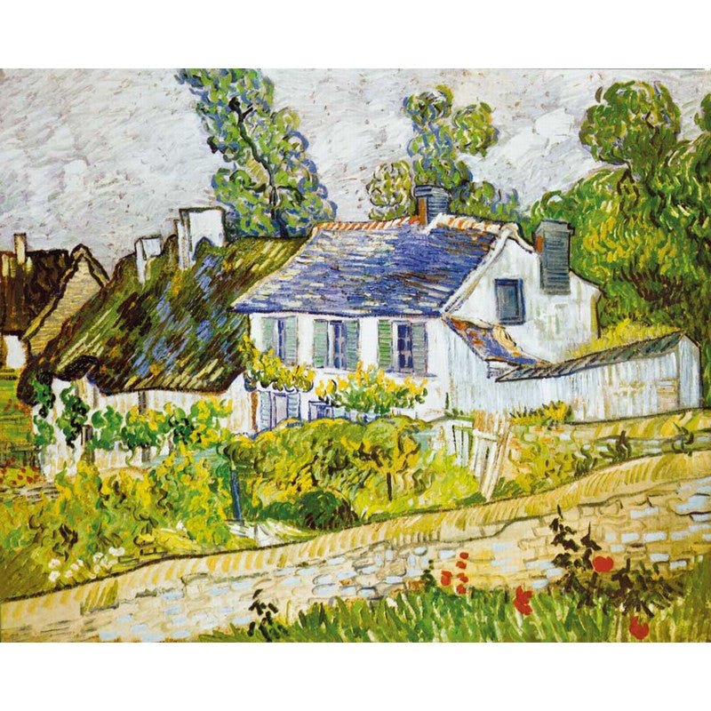 Puzzle MW - 80 p - Auvers-sur-Oise - Van Gogh