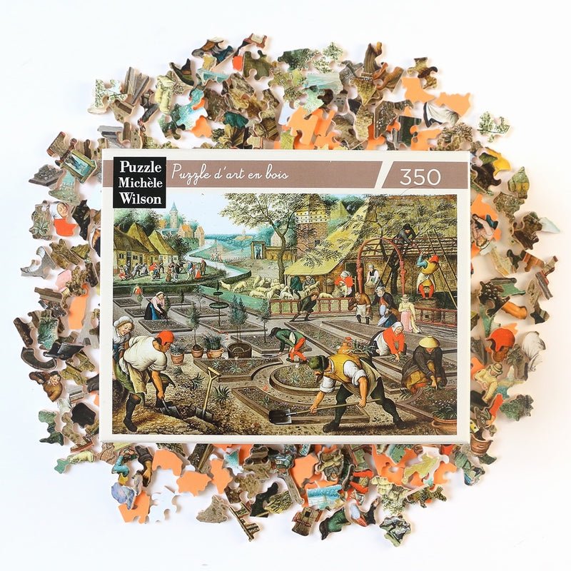 Puzzle MW - 350 p - Le printemps - Brueghel - Image 3