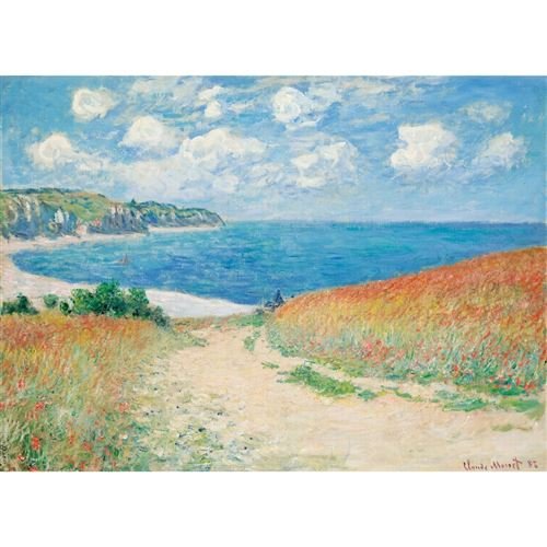 Puzzle MW - 500 p - Chemin dans les blés - Monet - Image 2