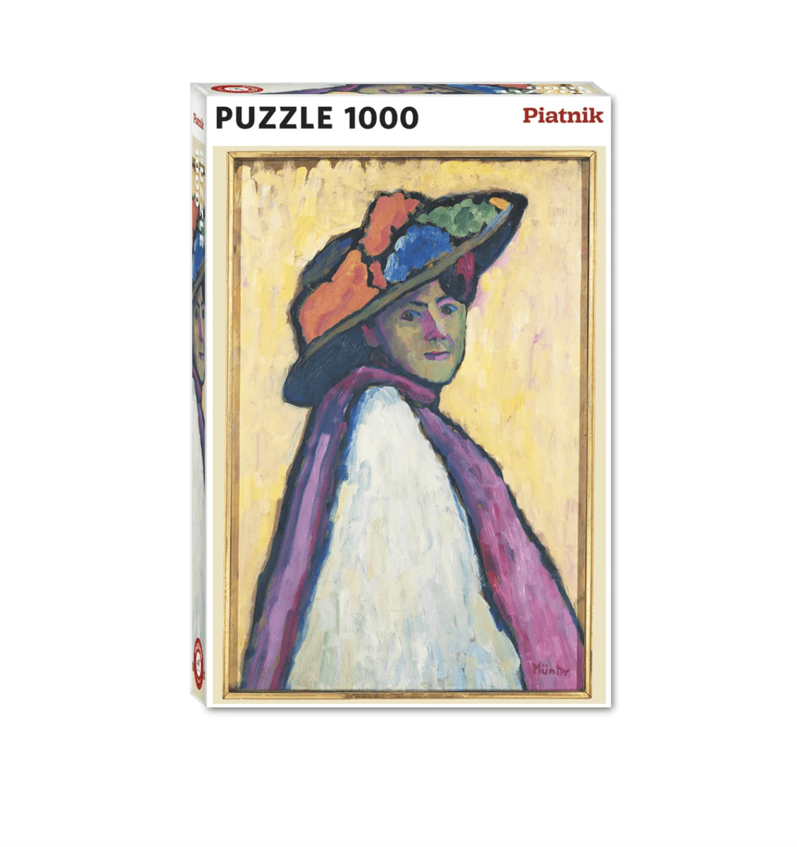 Puzzle Piatnik - 1000 p - Bildnis Marianne von Werefkin - Gabriele Munter