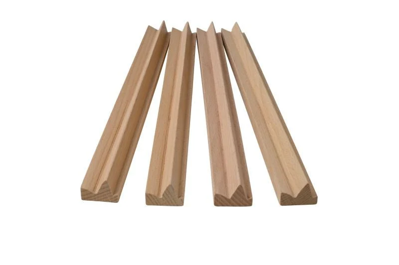 Réglettes porte-tuiles de mah-jong set 4 bois - Image 4