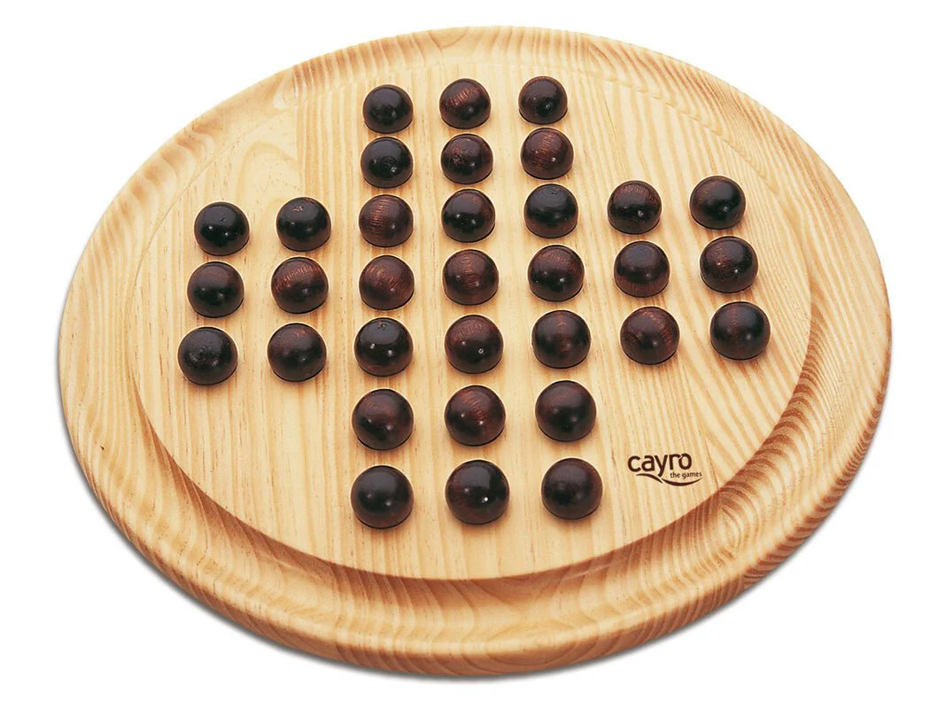 Solitaire Bois / Billes bois - 30 cm - Image 2