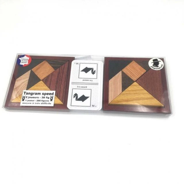 Tangram Speed Bois - 2 joueurs
